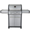 3-burner Preminum GAS BBQ with cast aluminum chamber & lid | 800 °C infrared side burner | Stainless steel version | Even heat distribution