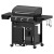 3-Burner Gas Plancha Grill | Cast Iron Cooking Plate Plancha with Trolley | OEM & ODM Manufacturer | KYQ-CFT300