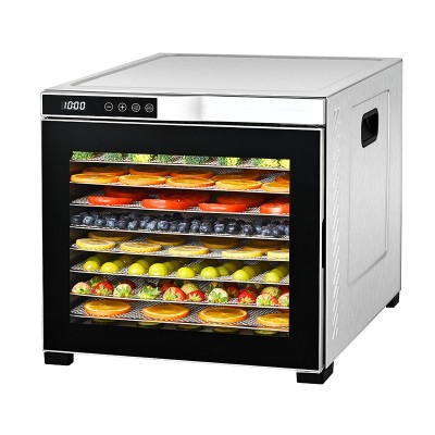 Stainless Steel Food dehydrator | 10 stainless steel tray | 24H times