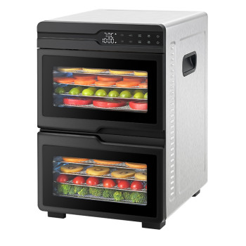 Stainless Steel Food dehydrator | 12 stainless steel tray | 48H times