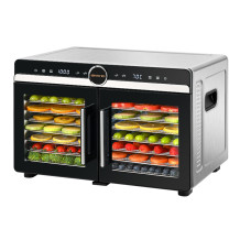 16 Tray Food Dehydrator SS — Large Stainless Steel Electric Dryer 48H Timer | KYS-601A/B/D