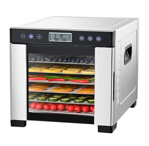 7-Tray Food Dehydrator SS — Stainless Steel Electric Dryer 24H Timer | KYS-361B/C/F