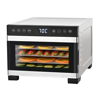 Stainless Steel Food dehydrator | 5 stainless steel tray | 48H times