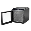 10-Tray Food Dehydrator with Stainless Steel Racks | 48H Timer & Adjustable Temp | Large Capacity Fruit Jerky Dryer (KYS-315 Series)