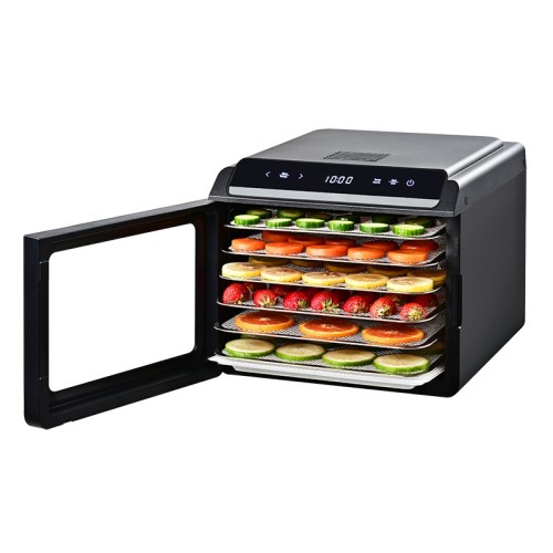 6-Tray Healthy Snack Maker — Electric Food Dehydrator with Stainless Steel Racks | KYS-365 Series