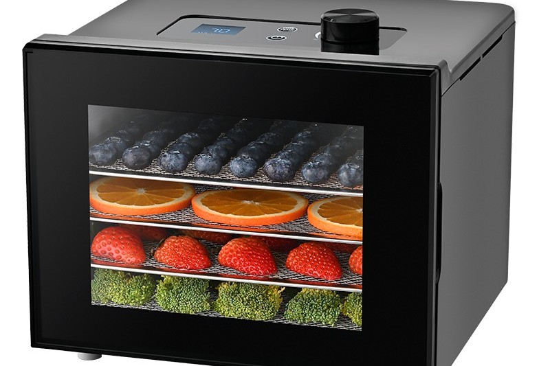 Kangye KYS-308 compact stainless steel food dehydrator