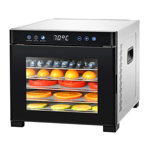 6-7 Tray Home Food Dehydrator 550-650W — Compact Stainless Steel Food Dryer 24H Timer | KYS-306 Series