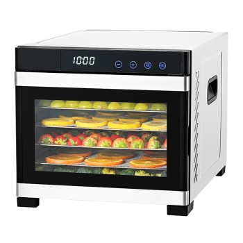 6-7 Tray Home Food Dehydrator 550-650W — Compact Stainless Steel Food Dryer 24H Timer | KYS-306 Series