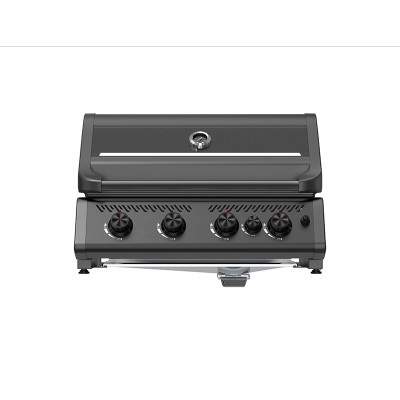 4-Burner built-in Gas BBQ Grill  — Full Cast Aluminum Chamber | KYQ-A480R-M-BG