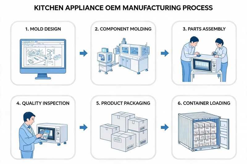 Kangye appliance manufacturing facility with automated production lines
