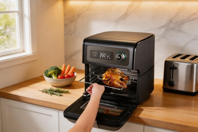 Modern kitchen cooking appliances