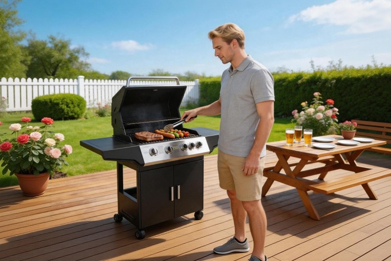 How to Choose a Gas BBQ Grill: Burner Count, Materials and Size