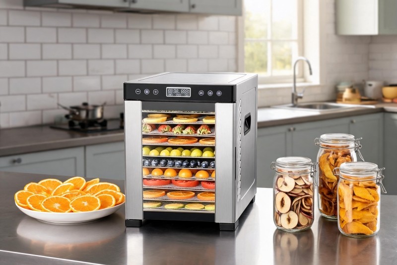 Stainless Steel Grades in Food Dehydrators: 304 vs 430 Explained