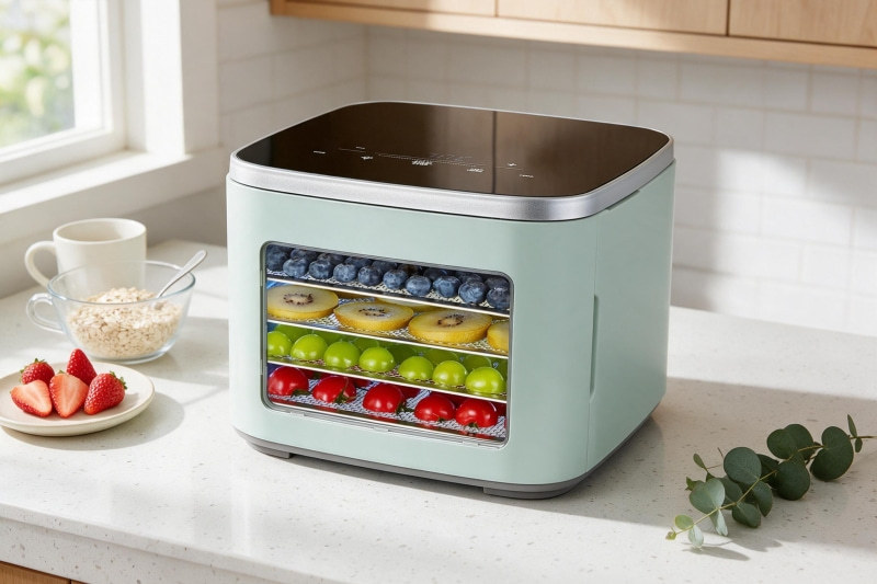 Food Dehydrator vs Air Fryer: Nutrient Retention, Texture and Energy Compared