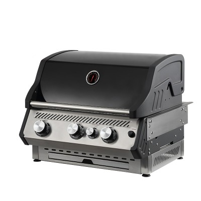3-Burner built-in Gas BBQ Grill  — Preminum built in GAS BBQ | Double-wall lid in enamel | KYQ-193RM