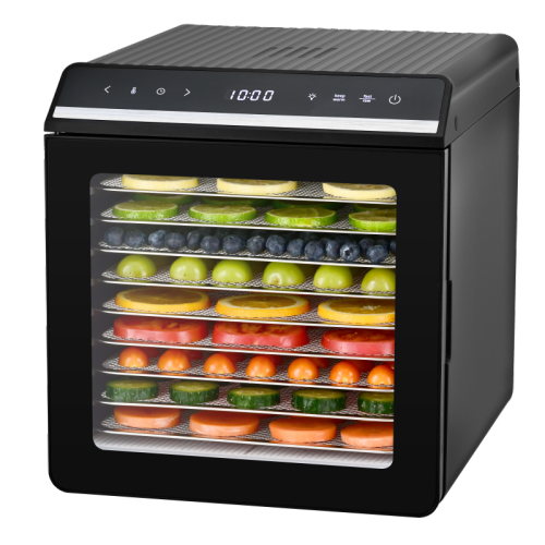 10-Tray Home Food Dehydrator 600-700W — BPA-Free Stainless Steel Electric Dryer 48H Timer | KYS-315 Series