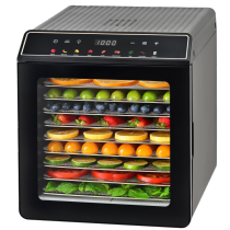 10-Tray Home Food Dehydrator 600-700W — BPA-Free Stainless Steel Electric Dryer 48H Timer | KYS-315 Series