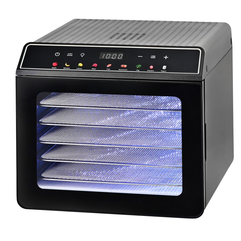 Food dehydrator with Inner light