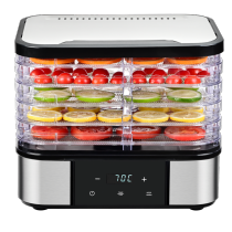 5-Tray Home Food Dehydrator 600-700W — Digital Compact Food Dryer 48H Timer Bottom Heating | KYS-322 Series