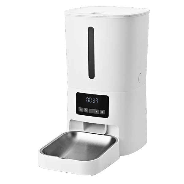 Kangye KYS-13B automatic cat dog feeder with 3L hopper, portion control and anti-jam dispensing mechanism