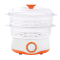 2-Tier Mini Electric Steamer 4L | Compact Food Steamer with Timer & Auto Shut-Off | KYS-302