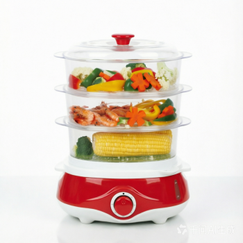 3-Tier Electric Food Steamer 11L | Large Capacity Steamer with 60-Min Timer & Auto Shut-Off | KYS-303A