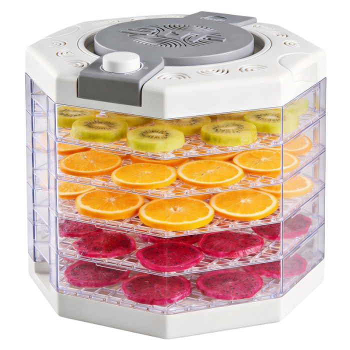 5-Tray Home Food Dehydrator 320-380W — Electric Dryer 48H Timer | KYS-329