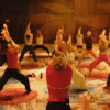 Round Yoga Mat for Offline Event