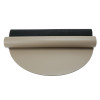 Eco-Friendly Laser Aligned Oval PU Rubber Gloss Surface Yoga Mat Factory