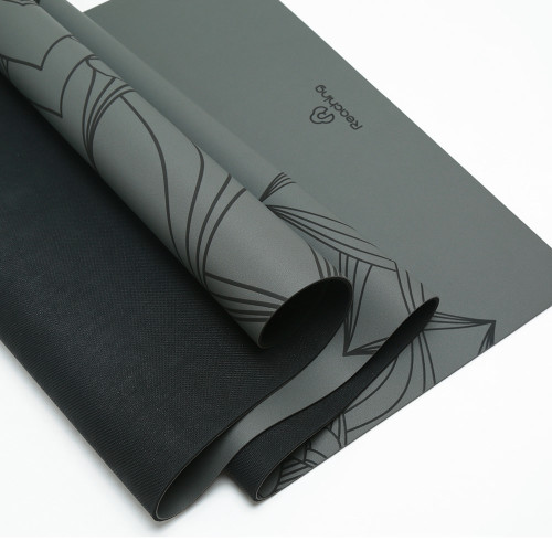 Private Label Sweat-Activated Grip Polyurethane Yoga Mat Matte Frosted Surface