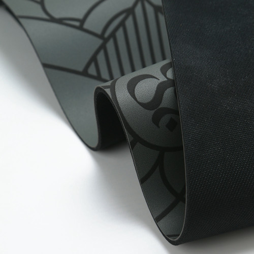 Private Label Sweat-Activated Grip Polyurethane Yoga Mat Matte Frosted Surface