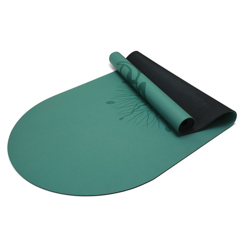 Premium Non-Slip Oval Polyurethane PU Rubber Yoga Mat Fitness Mat Supplier