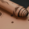 Customized Eco Wholesale PU Natural Rubber Alignment Yoga Mat