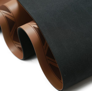 Customized Eco Wholesale PU Natural Rubber Alignment Yoga Mat