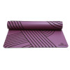 Biodegradable PU Rubber Yoga Mat with Laser Engraving