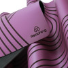 Biodegradable PU Rubber Yoga Mat with Laser Engraving