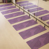 Biodegradable PU Rubber Yoga Mat with Laser Engraving