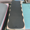 Bulk Custom Printed Luxury PU Leather Wave Shaped Yoga Mat