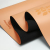 Non Slip Bulk Custom Printed Luxury PU Leather Yoga Mat Wholesale