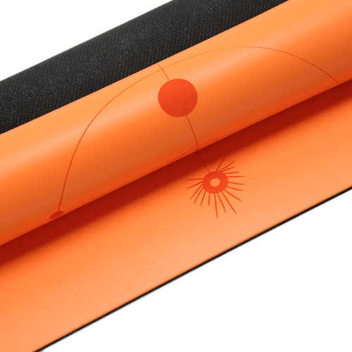 Eco-Friendly Natural PU Rubber Pilates Mat Manufacturer China