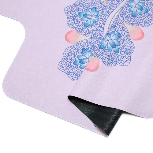 Custom Printed Microfiber Suede Pilates Reformer Mat Wholesale
