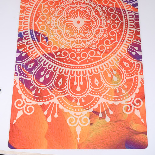 Eco-Friendly Recycled rPET Suede Pilates Mat Manufacturer Bulk OEM