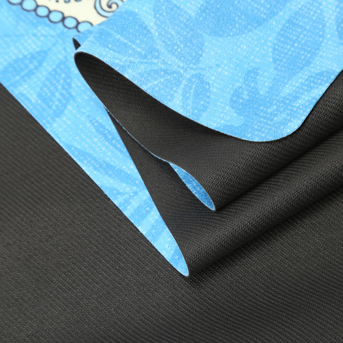 Premium Private Label Thick Suede Rubber Pilates Mat for Spine Protection