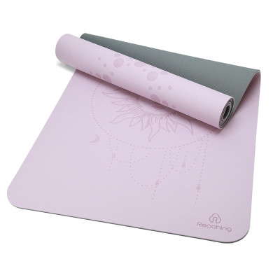 Custom Embossed Logo TPE Yoga Mat Manufacturer China