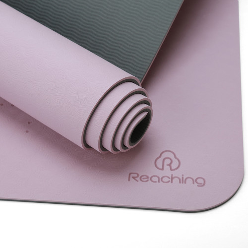 Custom Embossed Logo TPE Yoga Mat Manufacturer China