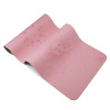 Private Label Dual-Color Non-Slip TPE Exercise Mat Factory