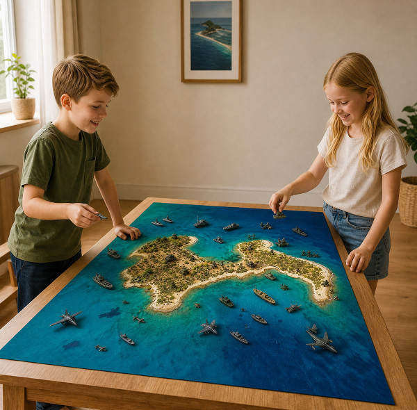Custom Wargaming Battle Mat Wholesale 6x4 Neoprene Playmat