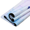 Custom Pattern Microfiber Suede Non-Slip Travel Yoga Mat