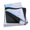 Custom Pattern Microfiber Suede Non-Slip Travel Yoga Mat