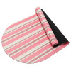 Ultra-Absorbent Oval Shaped Suede Rubber Mat for Hot Yoga Bulk